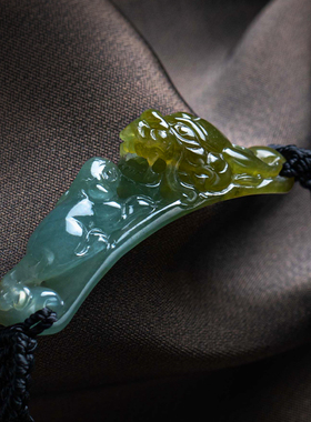 孤品天然翡翠玉石手链平安好寓意