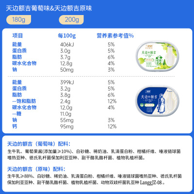 兰格格天边的额吉原味/葡萄味/纯酸奶内蒙古发酵酸奶官方旗舰店