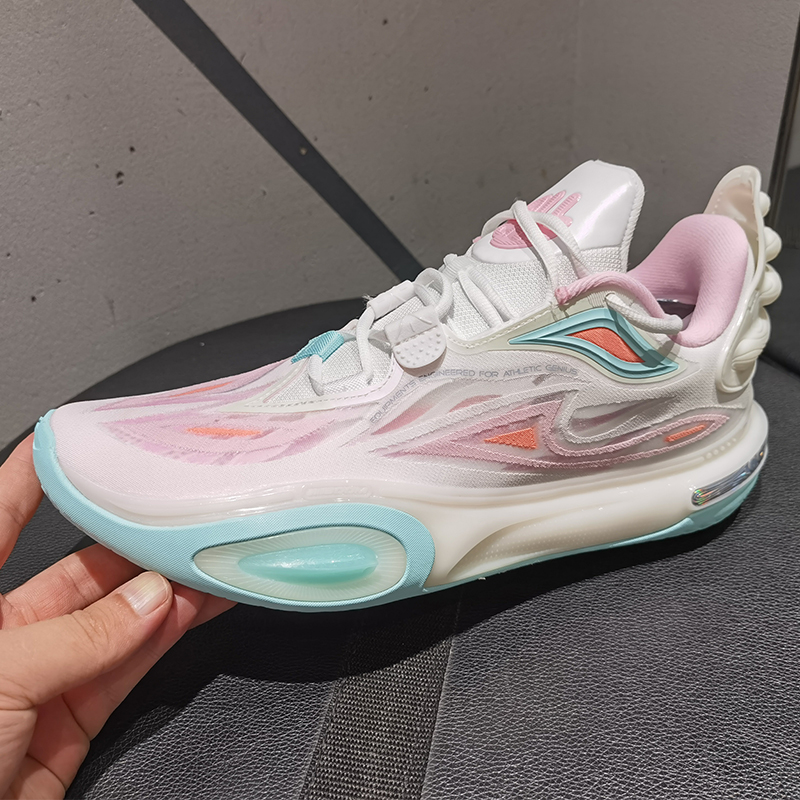 李宁男子2023秋季新款韦德全城11回弹减震支撑篮球比赛鞋ABAT053 - 图0