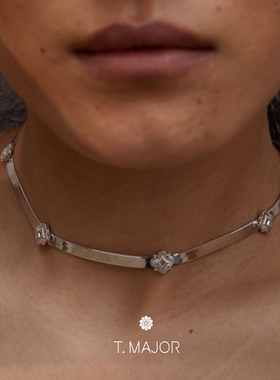 曼棠流光系列项链蛇骨项链