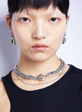 T.MAJOR项链纯银原创做旧
