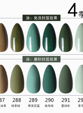 磨砂哑光指甲油胶美甲天芃莫兰迪