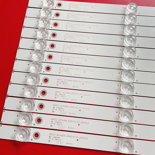 适用TCL 75V2 75P8M灯条GIC75LB08-3030F2.1D 4C-LB7507-ZM05J液 - 图1