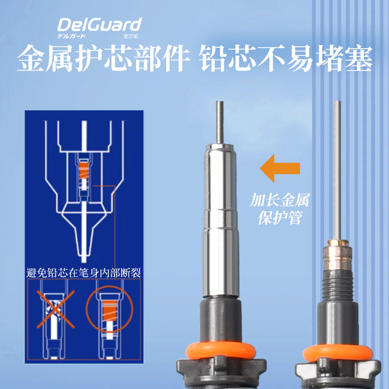 日本ZEBRA斑马10周年限定自动铅笔不易断芯Gray格雷MA85活动铅笔 - 图2