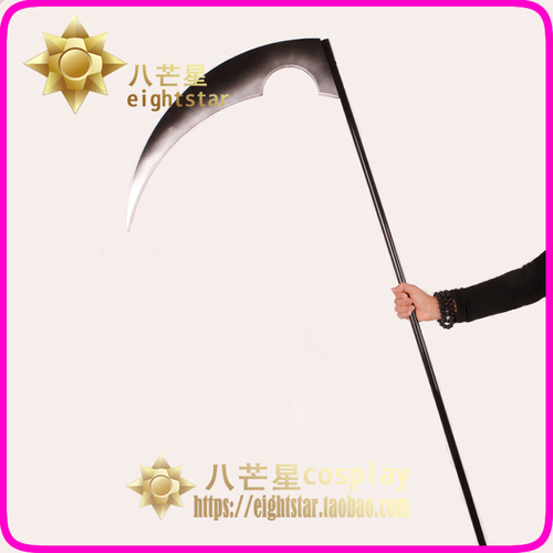 杀戮的天使 Zack艾札克·佛斯特 万圣节死神镰刀武器 cosplay道具 - 图2