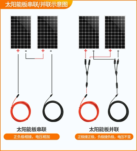 Солнечная панель аксессуары для выработки электроэнергии, одно сопротивление, два перетаскивания три соединительных головок MC4 4 квадратные 6 квадратных фотоэлектрических
