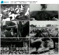 Yanan Revolution Old Area Base Base Logistics Security Sewn Agricultural Production Self-reliance Hard Work Video Material