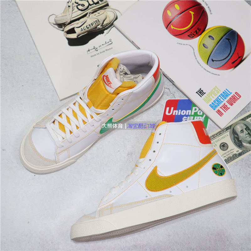 专柜正品耐克NIKE Blazer Mid '77中帮复古休闲板鞋DQ5080 DD3111 - 图0