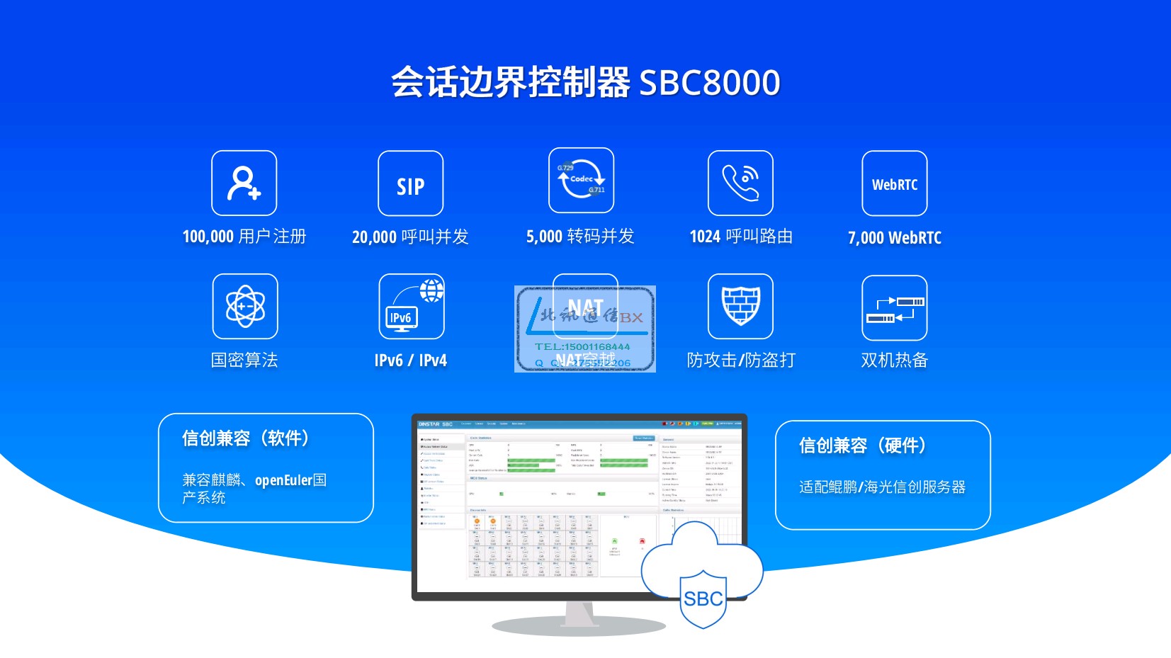 SBC1000  SBC3000  鼎信通达  边界会话控制器    SBC800原装正品 - 图0