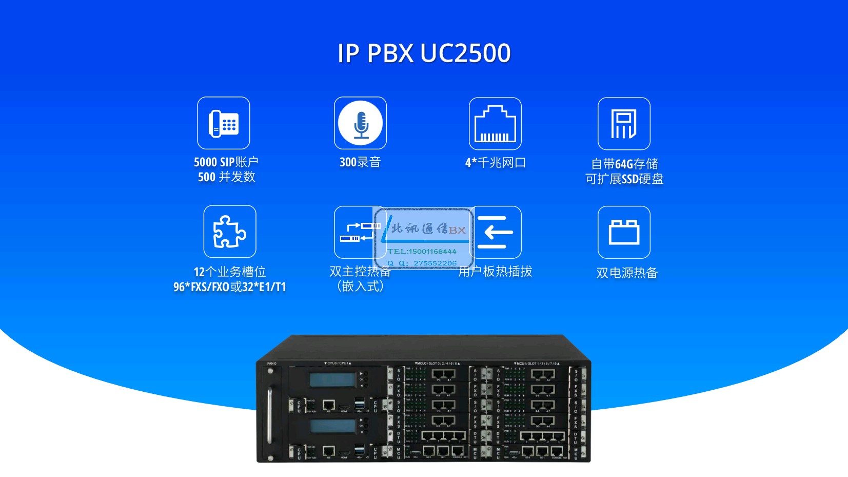 UC350鼎信通达IPPBX   UC120-2O   UC200-2S2O  UC1500/2原装原装 - 图3