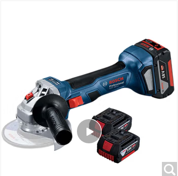 博世 GWS 180-LI 18V 无刷锂电角磨机4.0Ah两电一充GWS 18V-8 - 图3