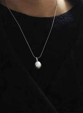 龙蛋挂坠项链合金男女通用