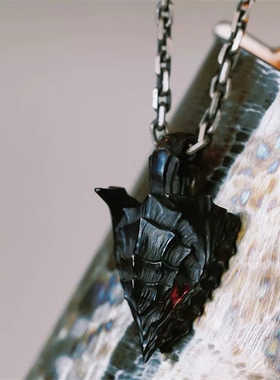 《剑风传奇》嘎子吊坠项链berserk烙印战士动漫龙头挂坠锁骨链