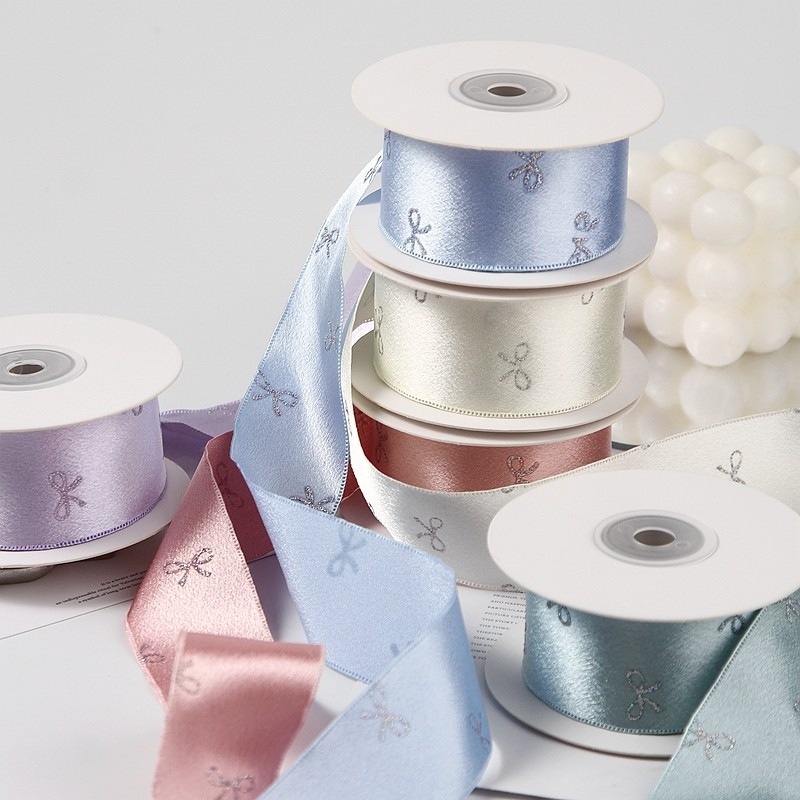 单面亮面烫银蝴蝶结DIY发饰蝴蝶结材料丝带礼帽服饰装饰礼盒扎带,淘宝优惠券,粉丝福利购,淘宝优惠卷