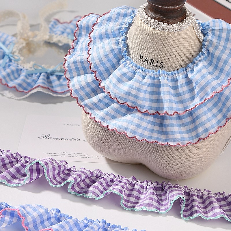 双边曲芽格子织带花束礼盒彩色花边包装丝带DIY发饰蝴蝶结辅料,淘宝优惠券,粉丝福利购,淘宝优惠卷