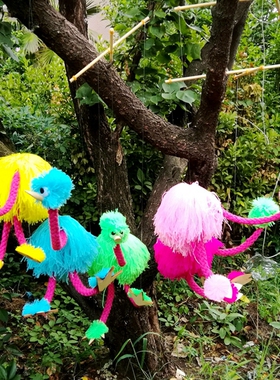 大灰狼小红帽奶奶毛驴提线木偶