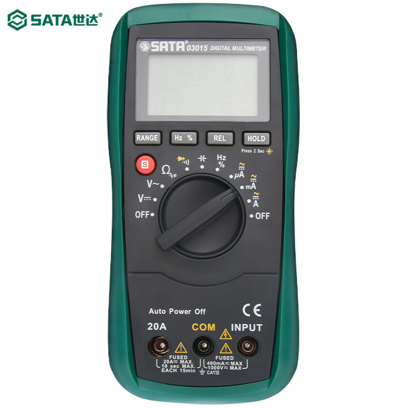 世达数字高精度小型便携式万用表 世达创盈万用表