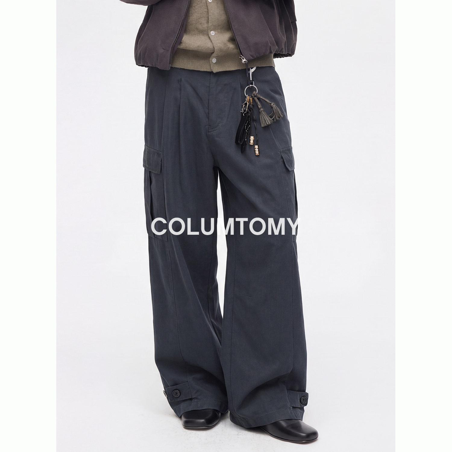 美式工装2026春秋季新款高级cleanfit直筒老钱风阔腿男士休闲长裤,淘宝优惠券,粉丝福利购,淘宝优惠卷