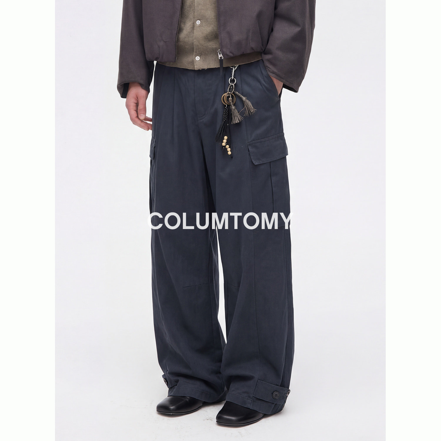 美式工装2026春秋季新款高级cleanfit直筒老钱风阔腿男士休闲长裤,淘宝优惠券,粉丝福利购,淘宝优惠卷