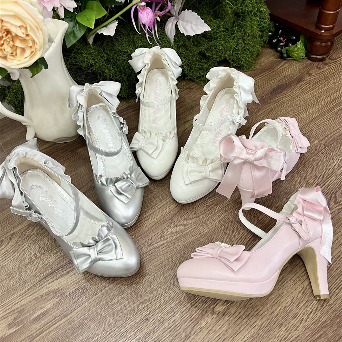 现货丨人偶花嫁丨优雅高跟Lolita鞋小尖圆头cla女鞋,淘宝优惠券,粉丝福利购,淘宝优惠卷