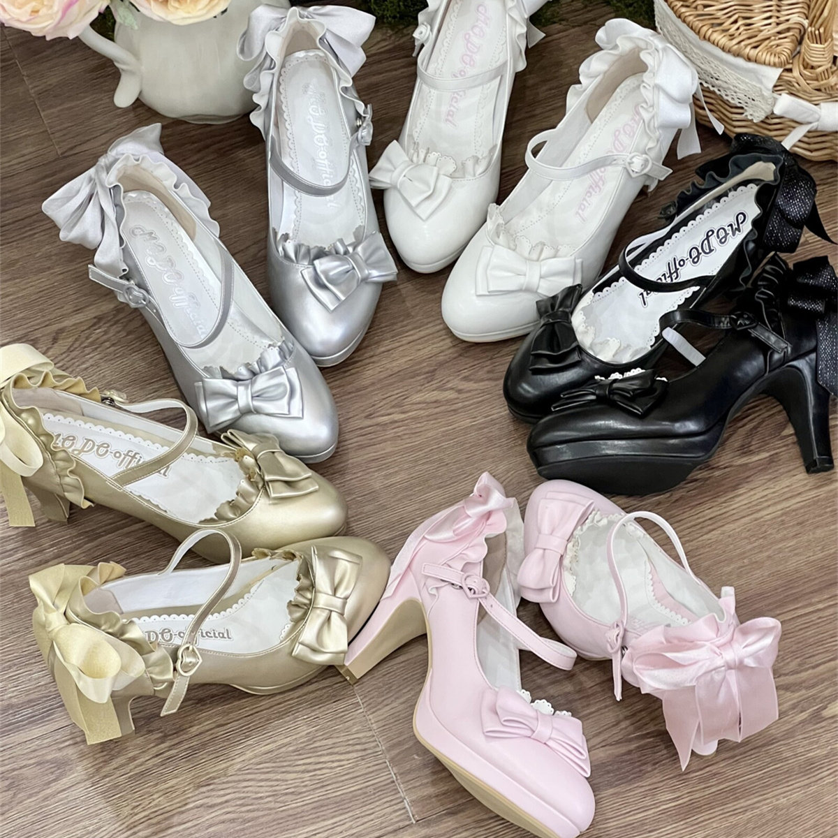 现货丨人偶花嫁丨优雅高跟Lolita鞋小尖圆头cla女鞋,淘宝优惠券,粉丝福利购,淘宝优惠卷