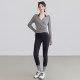 VOJ hooded yoga wear autumn slim fit sports fitness