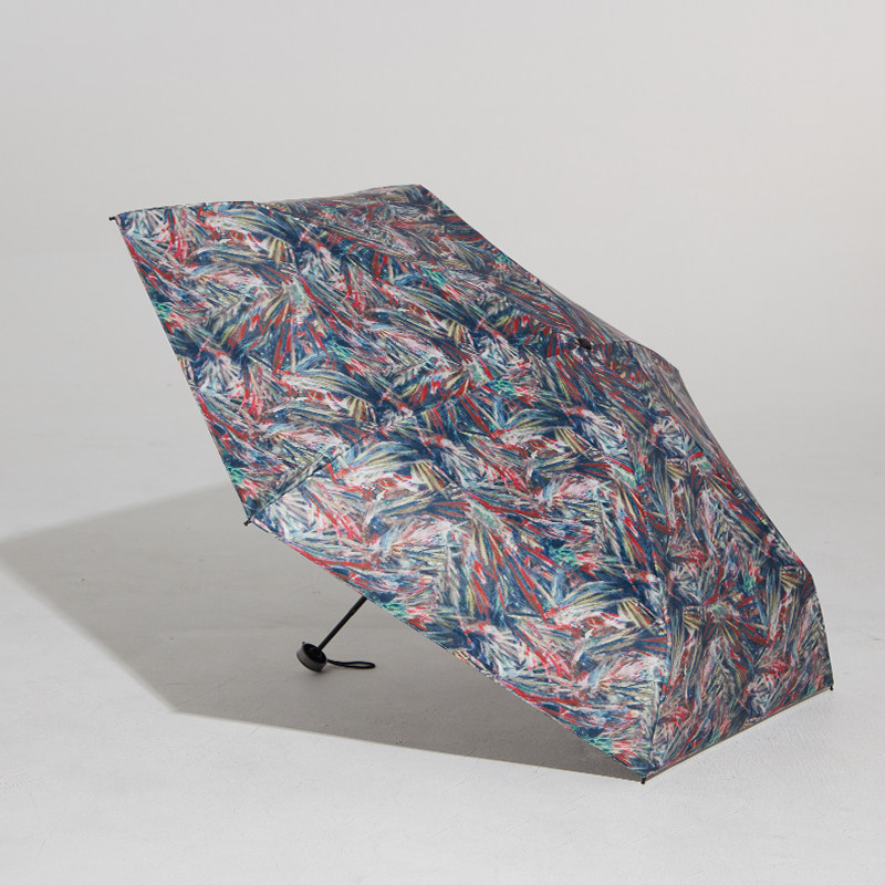 soie jardin7#炭纤维伞骨轻便数码印花折叠防晒遮防紫外线太阳伞,淘宝优惠券,粉丝福利购,淘宝优惠卷