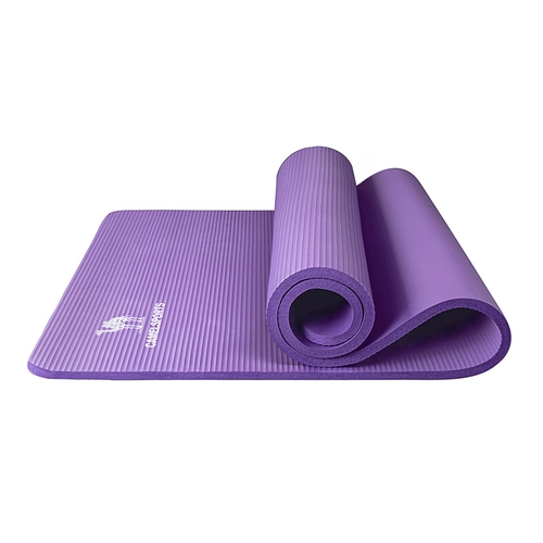 Коврик для йоги для спортзала, длинный нескользящий спортивный ковер для домашнего использования, подходит для начинающих, увеличенная толщина