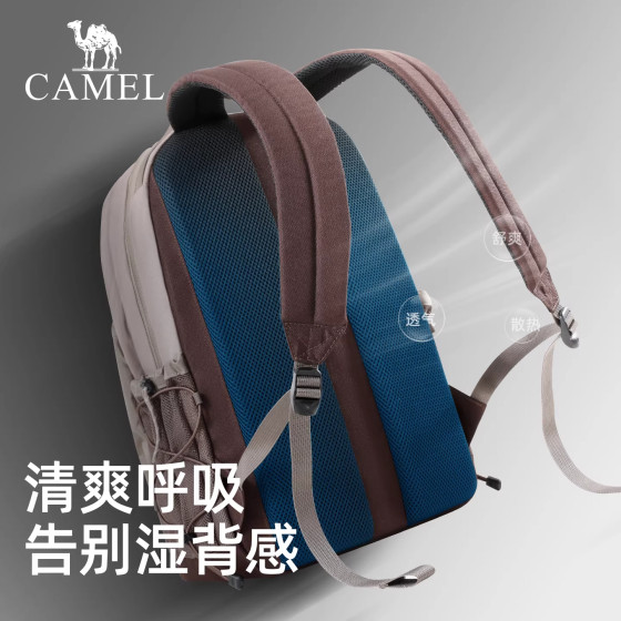 Camel Travel Computer Backpack Large Capacity Commuting Travel Outdoor Lightweight Backpack