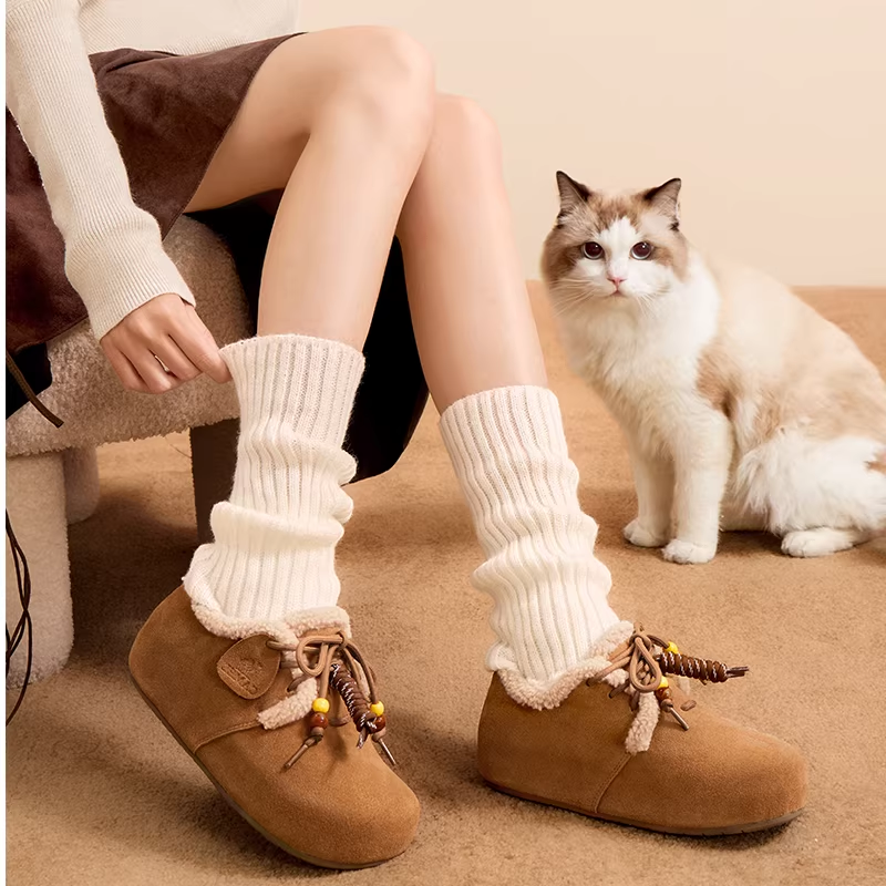 骆驼女鞋2026年休闲复古勃肯鞋女穆勒鞋平底圆头单鞋,淘宝优惠券,粉丝福利购,淘宝优惠卷