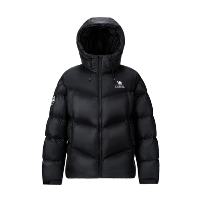 骆驼火山羽绒服短款休闲