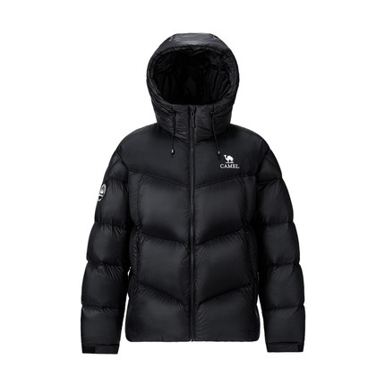 迪丽热巴同款骆驼火山PRO鹅绒服男女冬季2025新款男装羽绒服外套