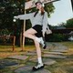 Camel women's shoes versatile casual sneakers retro moral training shoes