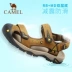 Dép nam Camel 2019 hè mới thoáng khí cap toe sandal dép không trơn da thể thao đi biển - Sandal Sandal