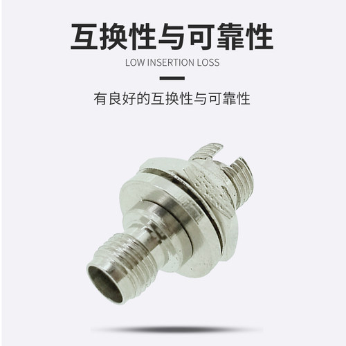 SMA光纤适配器耦合器法兰盘SMA-FC SMA-SC SMA-ST转接器 - 图1