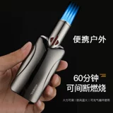 Пешеходные пистолеты сварной сигара зажигает, примерка прямая растовка прямой спрей с ветропроницаемым пистолетом на открытом воздухе.