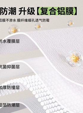 防水防潮壁纸卧室温馨风墙面装饰