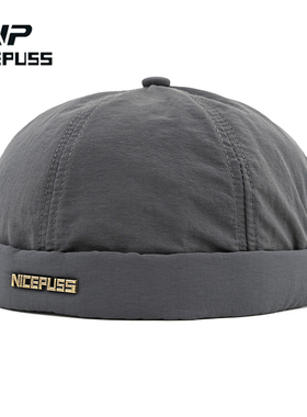 NicePuss帽子逛街休闲无檐瓜皮帽