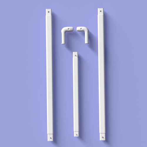 （配件）床围栏床头拼接加固配件 拼接横杆适合安装两面护栏以上 - 图1