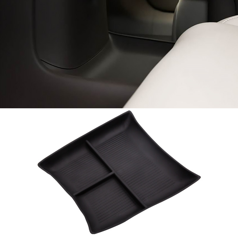 适用于26款智己LS6扶手箱储物盒中控收纳置物箱中央隔层内饰配件