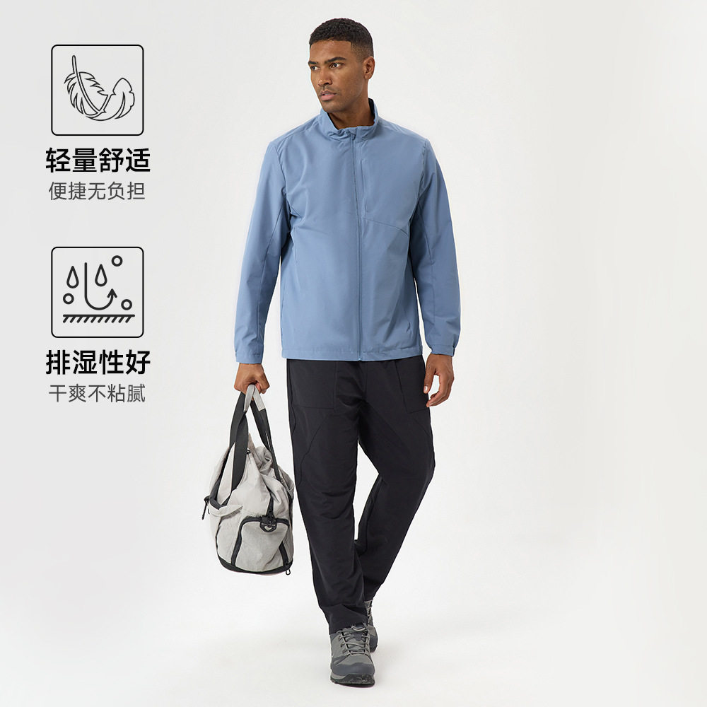 初级户外防风防水冲锋衣外套男女露营登山徒步立领夹克运动风衣,淘宝优惠券,粉丝福利购,淘宝优惠卷