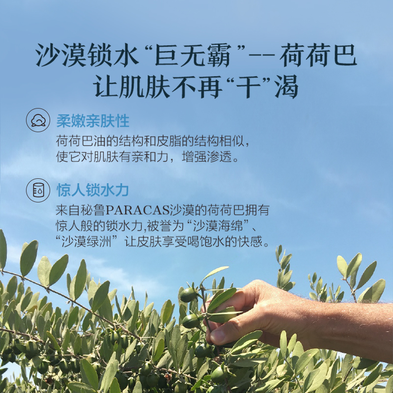 阿芙官方旗舰店【阿芙】荷荷巴护肤品水乳套装套盒5件套3
