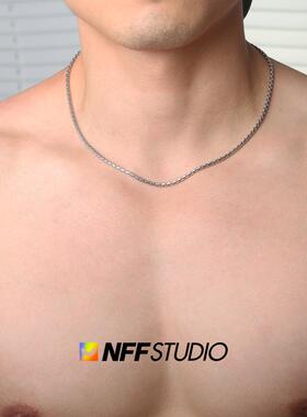 嘻哈简约NFF波光粼粼冷淡风项链