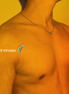 项链男个性小众轻奢锁骨链街头潮