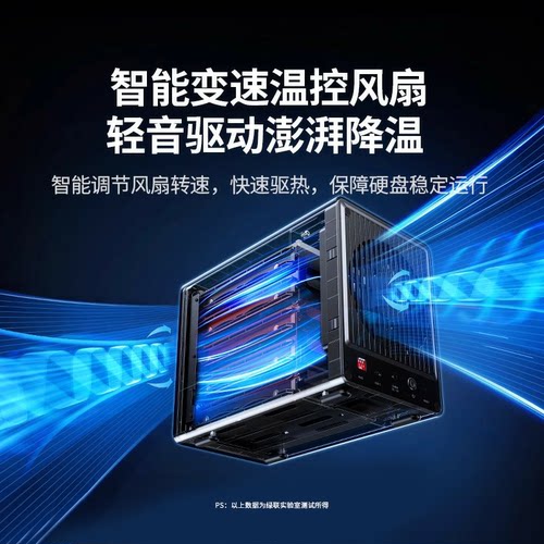 绿联硬盘盒子阵列柜多双盘位RAID外接3.5机械磁盘SATA存储扩展坞 - 图2