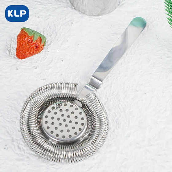 Bar retro European style practical stainless steel ice filter