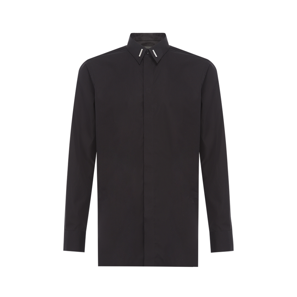 【预售】givenchy黑色纯棉男士衬衫 魅力惠买手折扣直营衬衫