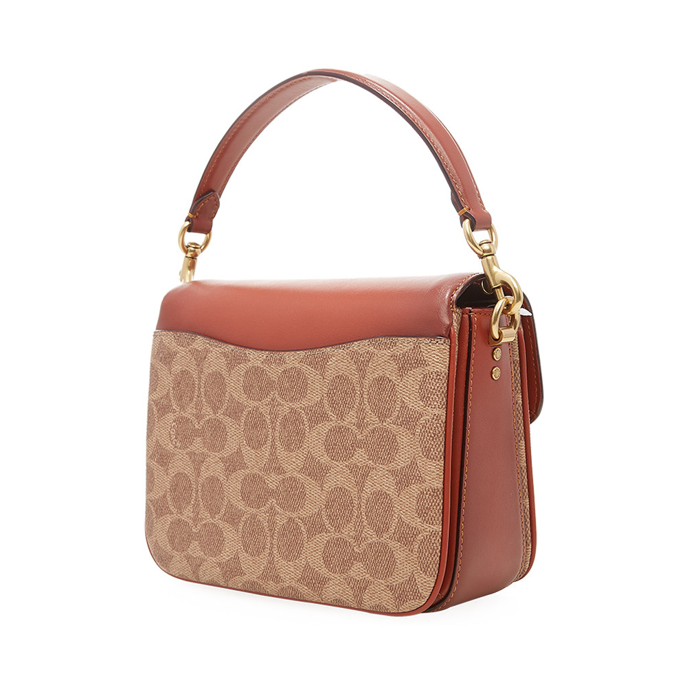 coach /蔻驰经典款多色牛皮拼接 天猫奢品直营女士包袋