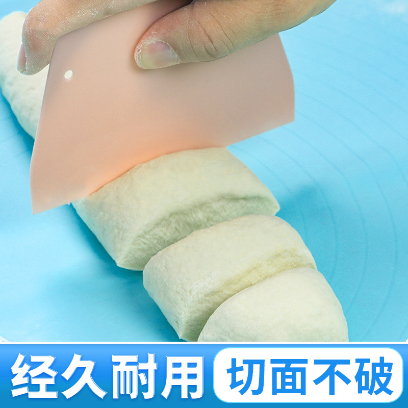 抗菌加厚食品级硅胶揉面垫包饺子面板和面垫子家用案板擀面塑料板 - 图1