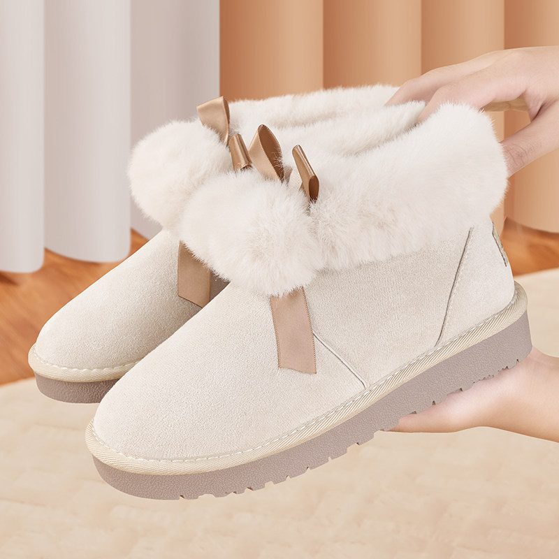 【清仓处理】老北京棉鞋女冬季新款软底防滑加绒加厚保暖豆豆棉鞋,淘宝优惠券,粉丝福利购,淘宝优惠卷